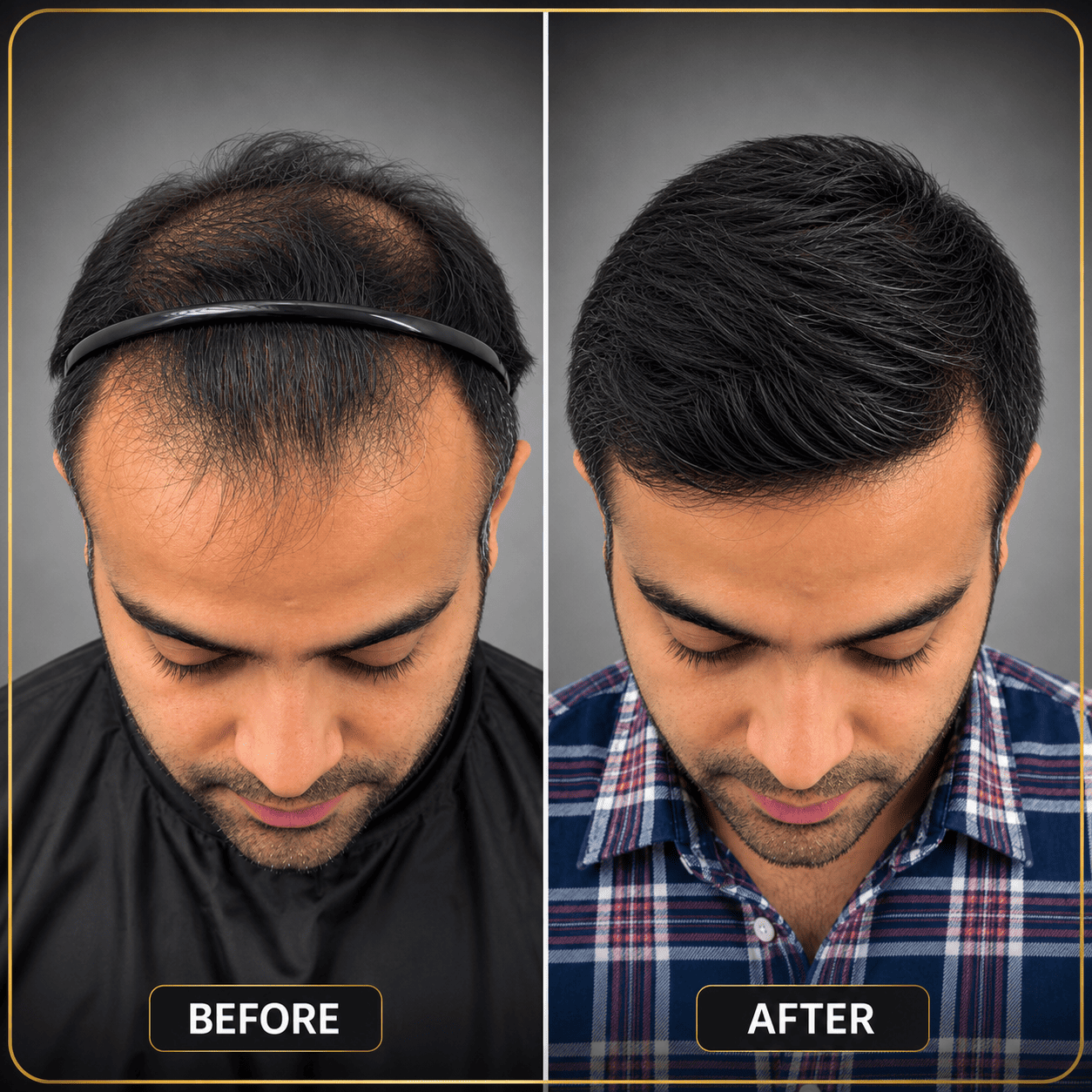 Grade 3 | 3600 Grafts | FUE - After 10 Months